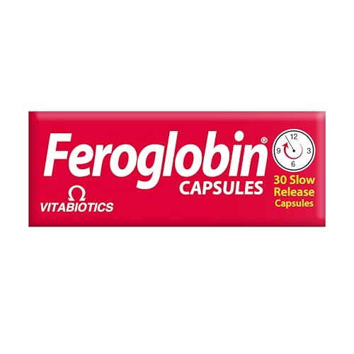 Feroglobin Vitabiotics Organic Vitamin and Mineral Capsules 30 Capsules