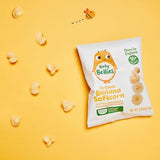 Little Bellies Organic Banana Softcorn Baby Snack (Pack of 18 x 0.28 oz Individual Packs)