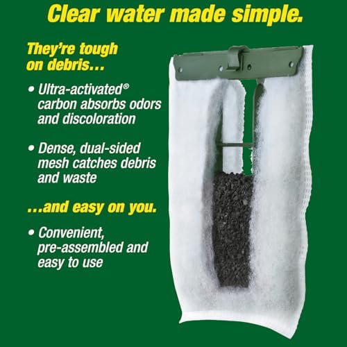 TetraFauna ReptoFilter Filter Cartridges, Size Medium, Filter Cartridge Refills, 3 Count