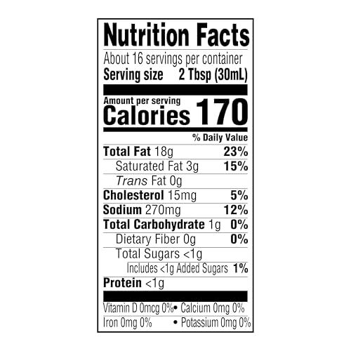 Amazon Grocery, Classic Caesar Dressing, 16 Fl Oz (Previously Happy Belly, Packaging May Vary)