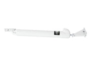 Touch 'n Hold Smooth Door Closer - Single Kit (White) - Standard-Duty Door Closer with Touch-Button Hold Open Feature & Smooth Closing Motion – for (Medium & Lightweight) Storm, Screen Doors.