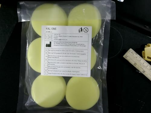 6 Pcs Pottery Sponges, Round Painting Sponge 3inch Yellow Artist Sponges Craft Clay Sponge Watercolor Sponges for Face Painting Pottery Ceramics Art Crafts