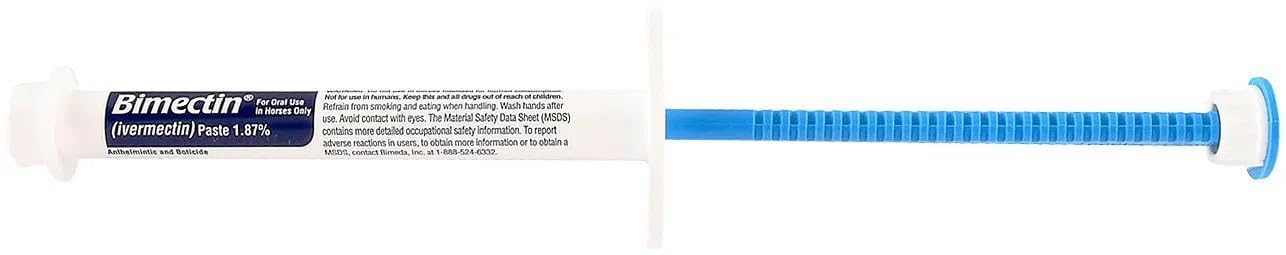 Ivermectin Paste Horse Wormer (1.87 Ivermectin) - 6 DOSES, Model: , Home & Outdoor StoreQ