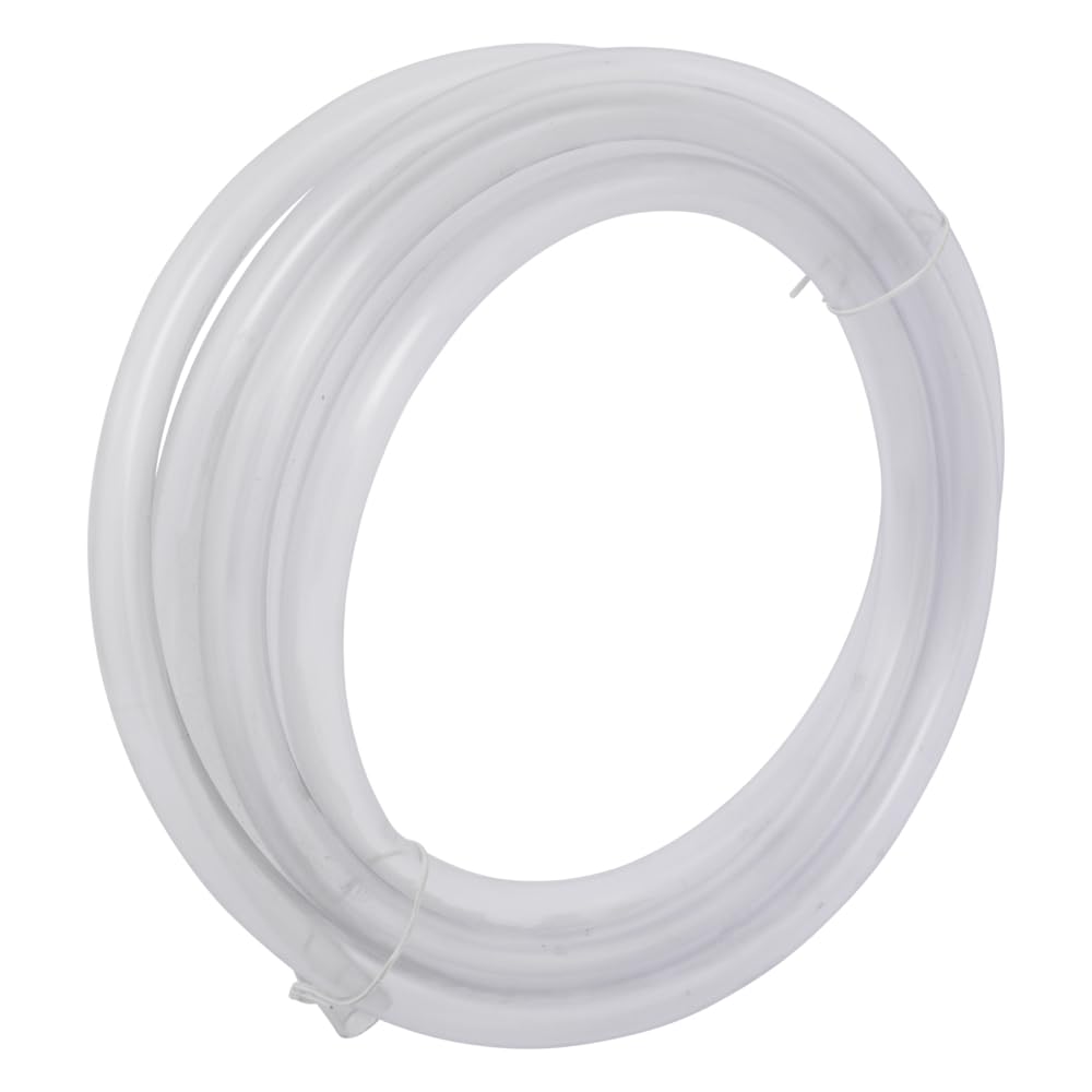 Eastman 1/2 Inch ID (5/8 Inch OD) PVC Clear Vinyl Tubing, 10 Foot Length, 98568