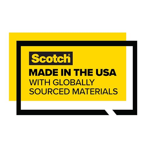Scotch Classic Tischabroller, Schwarz, 1 Zoll Kern, Hergestellt aus 100 % recyceltem Kunststoff, 1 Abroller
