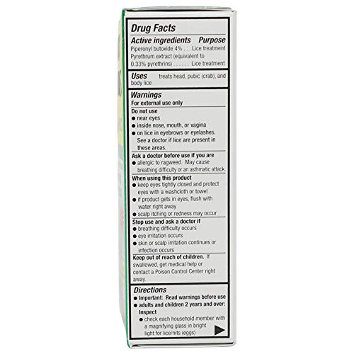 Mata Piojos, Lice and Nit Treatment Shampoo, For Kids and Adults, 2 FL Oz, Bottle