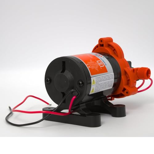 SEAFLO 33 Series 12V DC RV/Camper/Boat/Off-Grid Fresh Water Pressure Pump -12V, 3.0 GPM, 45 PSI, On Demand Self-Priming, Built-In Pressure Switch - NSF, CE & Rohs Certified, UL Listed, 4-Year Warranty