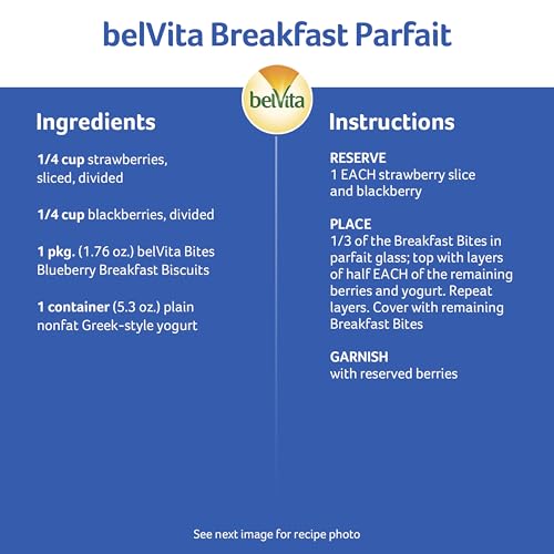 belVita Bites Breakfast Biscuits Variety Pack, 3 Flavors, School Snacks, 40 Snack Packs