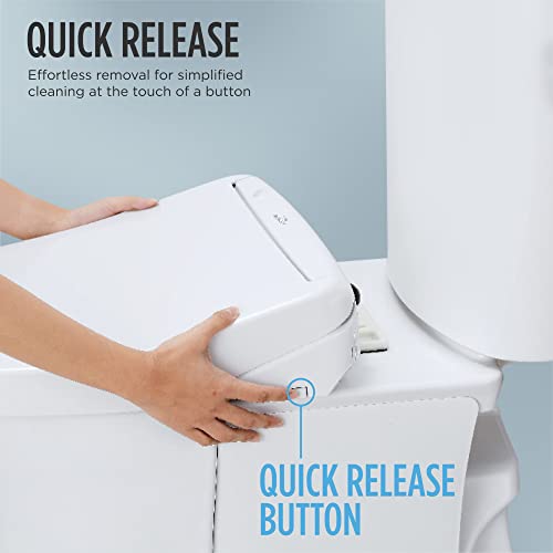 TOTO SW3074#01 WASHLET C2 Electronic Bidet Toilet Seat with PREMIST and EWATER+ Wand Cleaning, Elongated, Cotton White