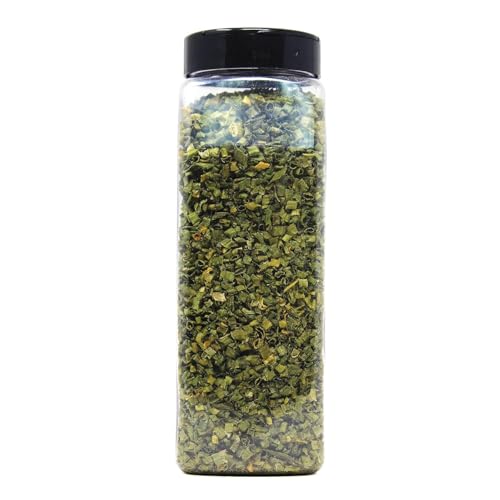 Badia Dried Chives, 2.5 oz – Premium Air-Dried Chives – Fresh & Flavorful for Cooking, Soups, Salads, Eggs, Dips, and More – Sealed for Freshness