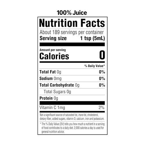 Amazon Saver, Lemon Juice, 32 Fl Oz (Previously Happy Belly, Packaging May Vary)