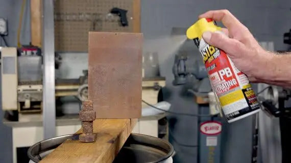 B'laster PB Blaster Penetrating Oil Spray, 11-oz Pack of 12 - Rust Prevention Spray -Unsticks Rusted Bolts - Anti Corrosion