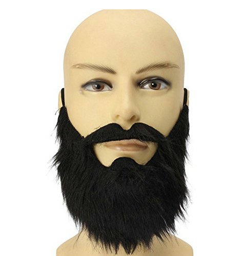 Funny Costume Party Male Man Halloween Beard Easter Party Cosplay Facial Supplies Disguise Game Black Mustache