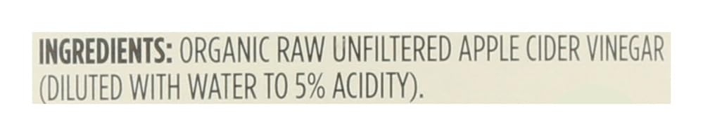 365 by Whole Foods Market, Organic Raw Apple Cider Vinegar, 16 Fl Oz