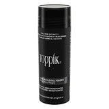 Toppik Hair Building Fibers, Black, 27.5g | Fill In Fine or Thinning Hair | Instantly Thicker, Fuller Looking Hair | 9 Shades for Men & Women