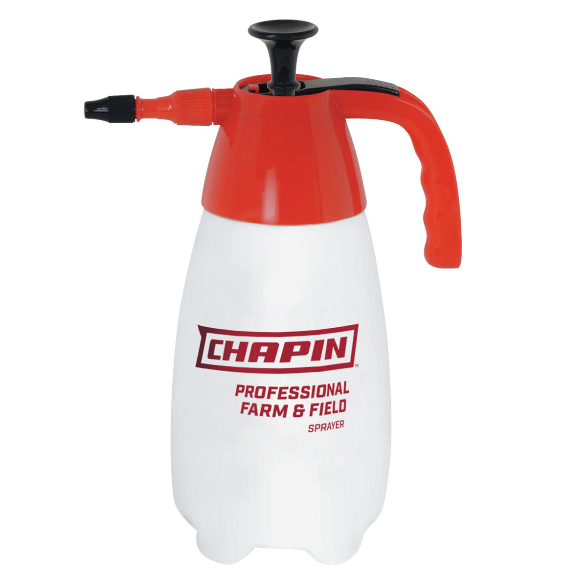 Chapin 1003 Made in USA 48 Unzen Bauernhof- und Feldhandsprüher mit ergonomischem Griff, verstopfungsfreiem Filter, verstellbarer Düse, zum Besprühen von Pflanzen, Rasen, Unkraut, Insekten, Dünger, durchscheinend weiß