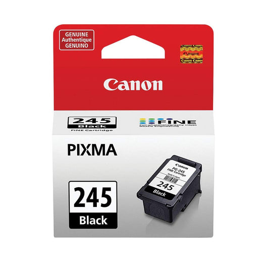 Canon PG-245 Genuine Black Ink Cartridge, Compatible with iP2820, MG2420/2924/2920/3020/2522/2525, MX492, TS3120/302/302a/202/202a/4520/3320