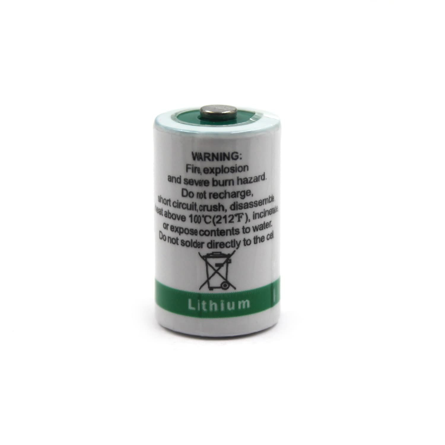 Coonyard (2-Pack) 3.6V 1200mAh LS14250 1/2AA Lithium Battery Replacement for SAFT LS14250 LS14250BA LS3 LS3BA ER14250 TL-5101 TL-5151 Utility Water Gas Electricity Meter