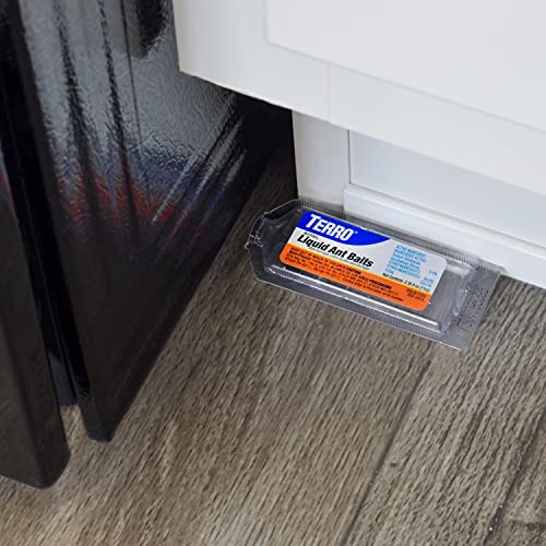 TERRO Ant Killer Bait Stations T300B - Liquid Bait to Eliminate Ants - Bait System - 12 Count Stations for Effective Indoor Ant Control