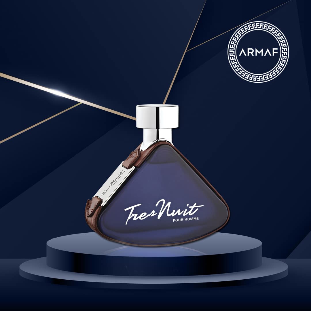 Tres Nuit Pour Homme by Armaf for Men - 3.4 oz EDT Spray