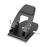 Officemate Heavy Duty 2-Hole Punch, Padded Handle, Black, 50-Sheet Capacity (90082), Model Number: OIC90082