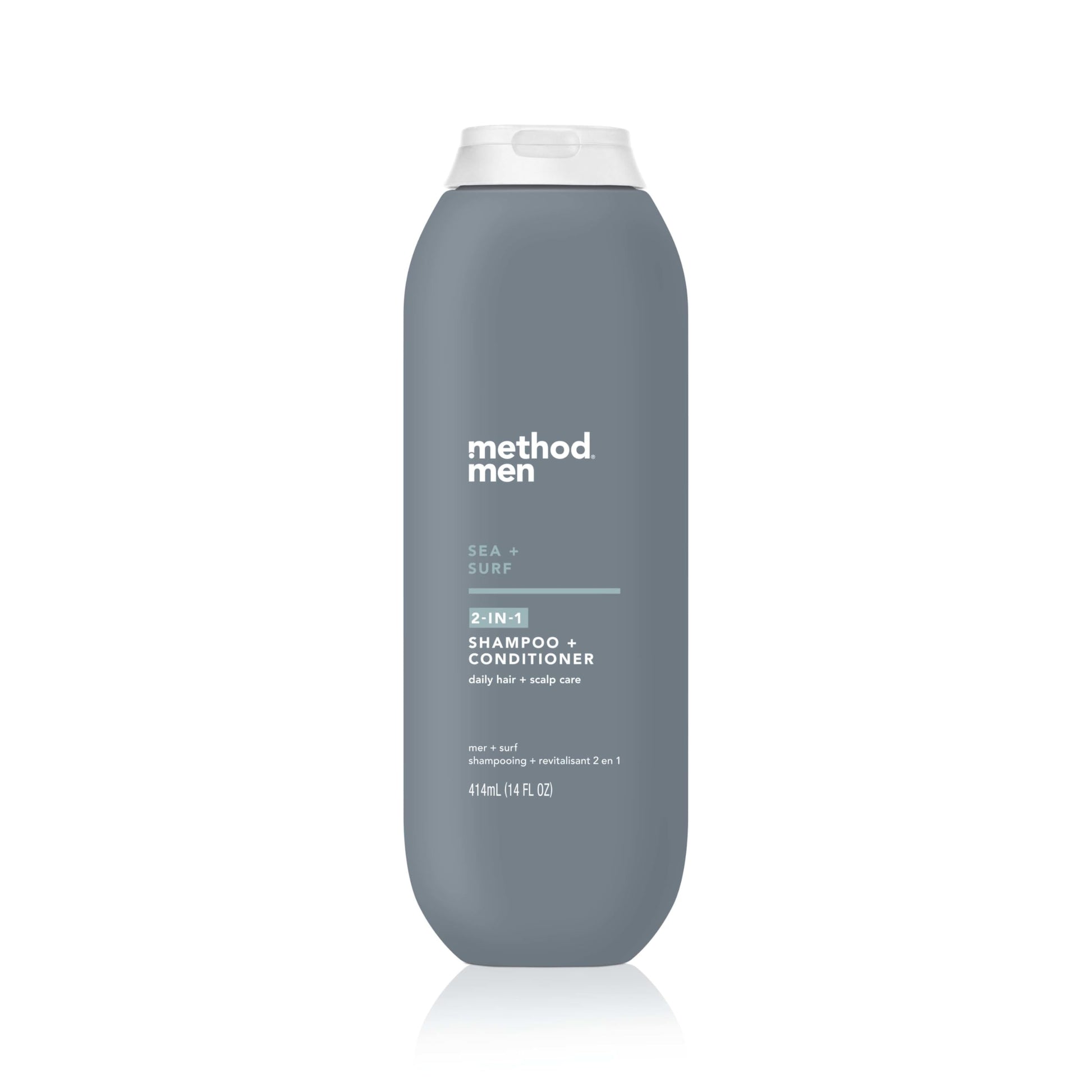 Method Men 2-in-1 Shampoo + Condtioner, Sea + Surf, 14 Ounces