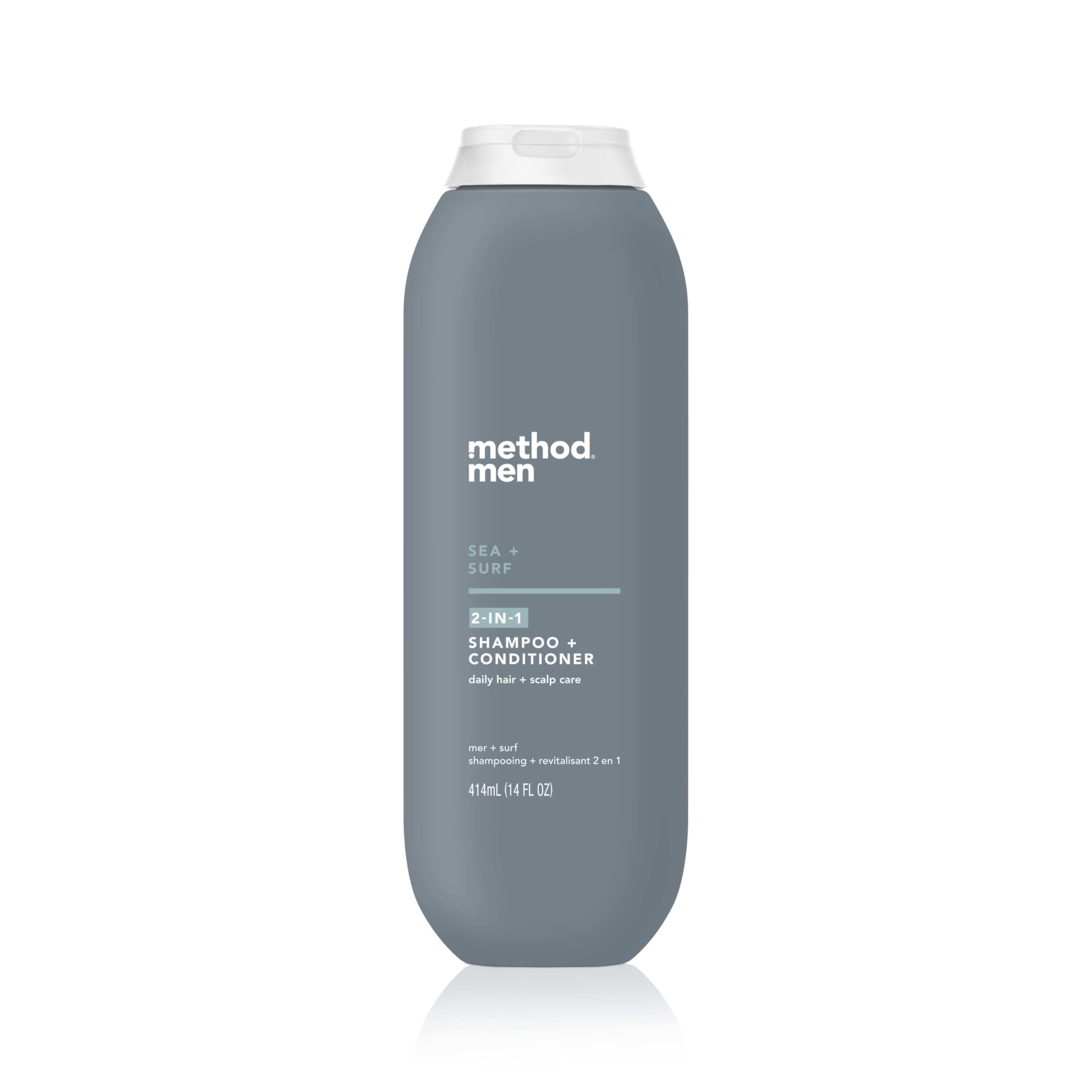 Method Men 2-in-1 Shampoo + Condtioner, Sea + Surf, 14 Ounces