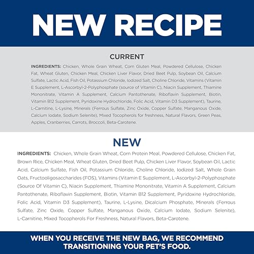 Hill's Science Diet Indoor, Adult 1-6, Easy Litter Box Cleanup, Dry Cat Food, Chicken Recipe, 7 lb Bag