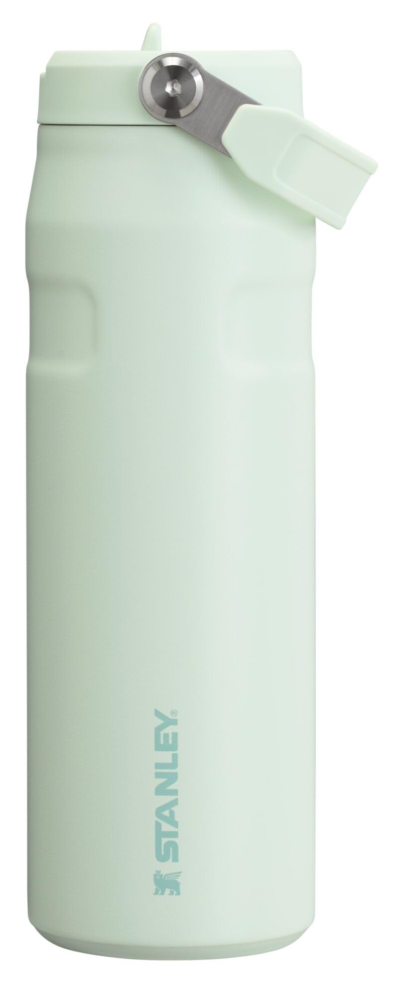 Stanley IceFlow Flip Straw 2.0 Water Bottle 24 OZ | Built-In Straw with Larger Opening | Lightweight & Leak-Resistant | Insulated Stainless Steel | BPA-Free | Black 2.0