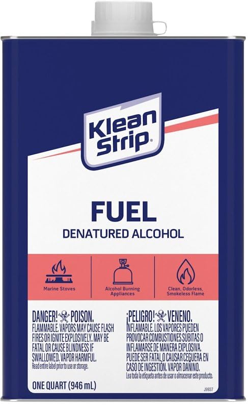 Klean-Strip QSL26 Denatured Alcohol, 1-Quart