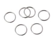 1/2 Inch Split Key Rings,Stainless Steel Dog Tag Mini Rings,Small Key Chain Ring for Craft,Car Keys,Women and Men Car Key Rings - Pack of 60 Pcs