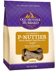 Old Mother Hubbard by Wellness Classic P-Nuttier Natural Dog Treats, Crunchy Oven-Baked Biscuits, Ideal for Training, Large Size, 3.3 pound bag