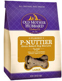 Old Mother Hubbard by Wellness Classic P-Nuttier Natural Dog Treats, Crunchy Oven-Baked Biscuits, Ideal for Training, Large Size, 3.3 pound bag