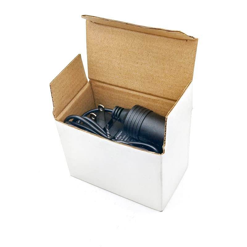 Yelesley AC to DC Converter 2A 24W Car Cigarette Lighter Socket 110-240V to 12V AC/DC Power Adapter Black