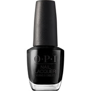 OPI Nail Lacquer Black Onyx | Opaque Dark Black Creme Chip Resistant Nail Polish | Vegan, Fast Drying, Streak Free