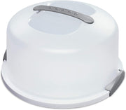Sterilite 2008004 Cake Server, White (CLEAR, 2)