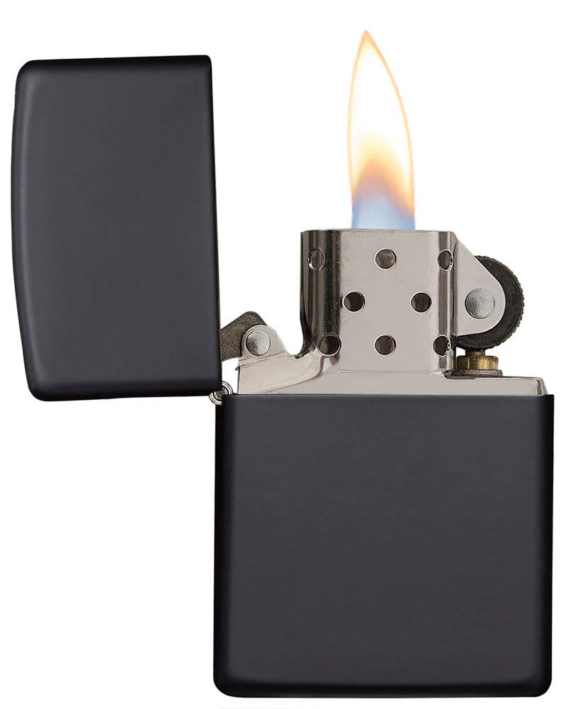 Zippo 218 Classic Black Matte Pocket Lighter