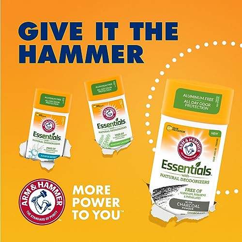 Arm & Hammer Essentials Charcoal Deodorant 4-Pack