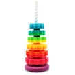 BYFWH Baby Spin Stack Toy,Premium Stacking Toy for Kids,Baby Spinning Stacking Toy for Babies and Toddlers,Educational Toddler Learning Toy,Baby 1 2 3 Birthday Gifts,Autism Sensory Spinning Toy