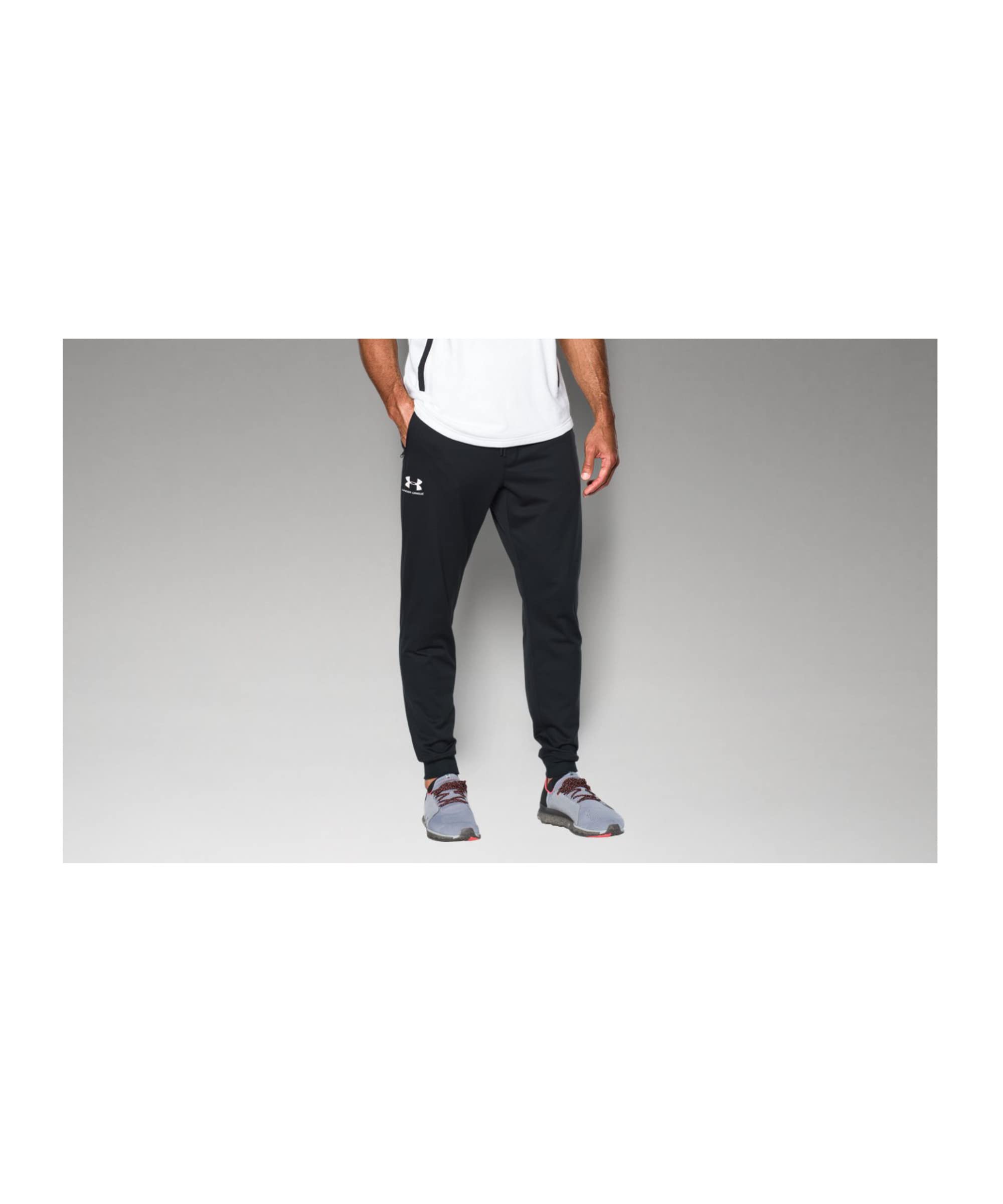 Under Armour Men's UA Sportstyle Joggers LG Black