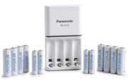 Panasonic K-KJ55MC84CZ eneloop Power Pack; 8AA, 4AAA, and Advanced Battery 3 Hour Quick Charger