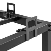 SUYAUU Non Slip Mattress Gaskets, Mattress Holder in Place Gripper for Metal Bed Frame, Keep Mattress from Sliding Gripper, Adjustable, 6 PCS, Black