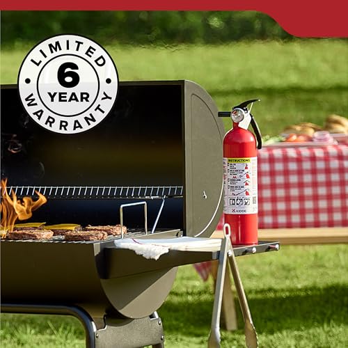 Kidde, FA110G, Multi Purpose Fire Extinguisher for Home, Office, Dorm, Residential, 1A10BC