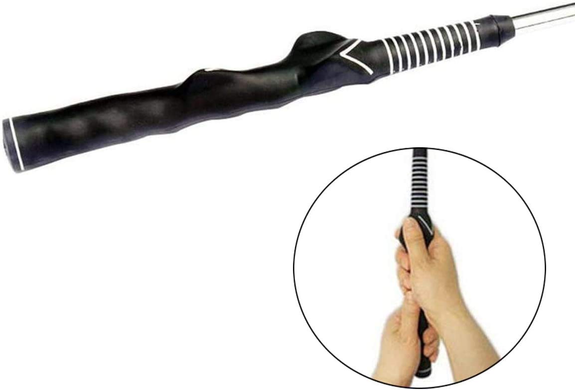 Yuyeran 1Pcs Right-Hand Golf Training Grip Golf Club Grip RH Practice Aid Golf Swing Trainer Accessories