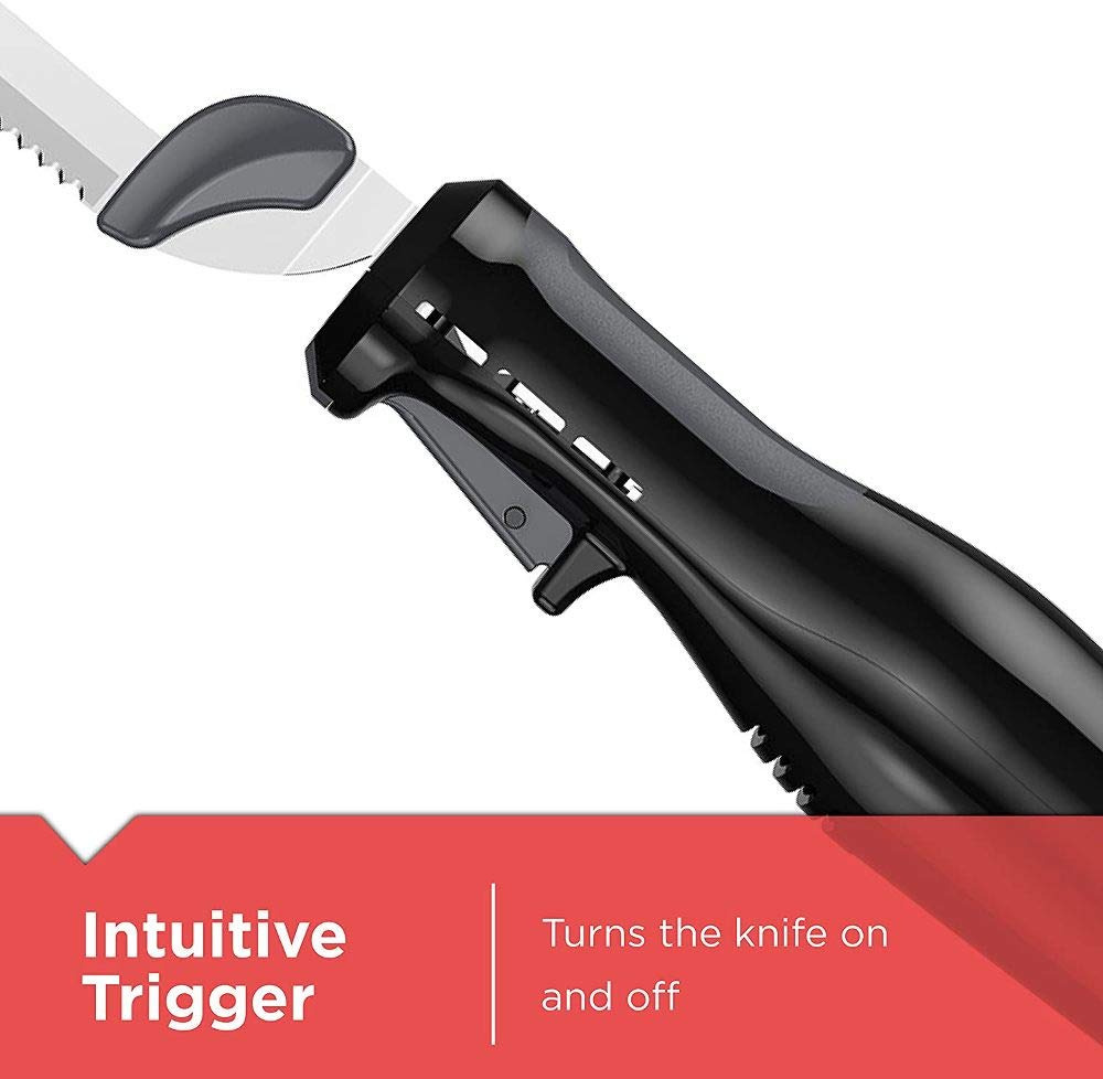 BLACK+DECKER Electric Carving Knife, Black
