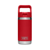 YETI Rambler Jr. 12 oz Kids Bottle, with Straw Cap, Navy