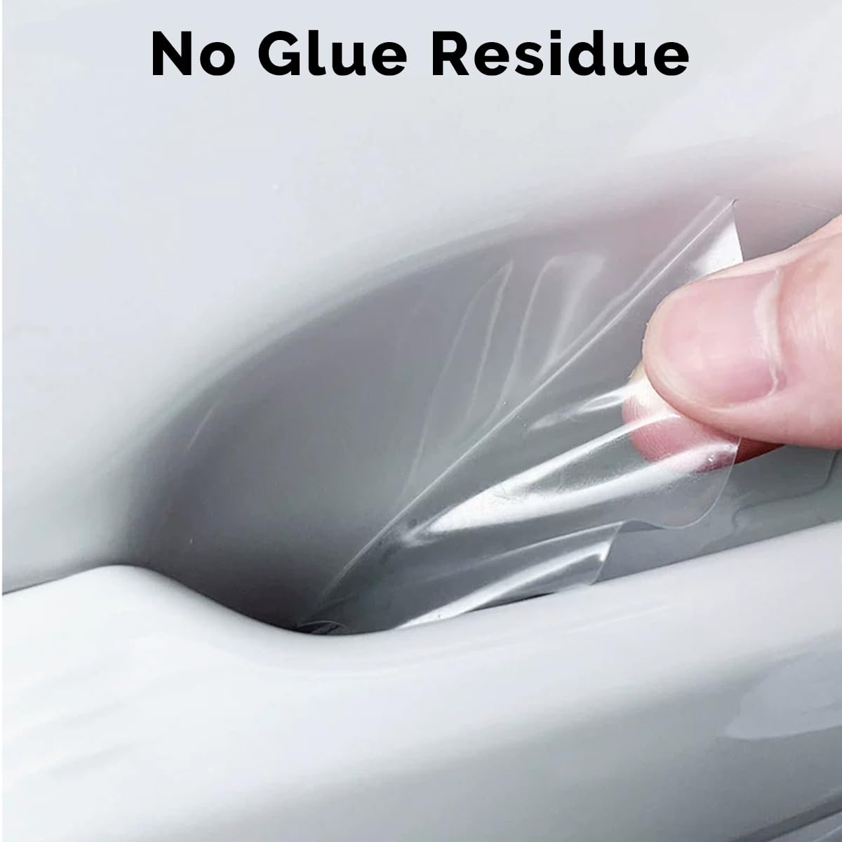 GRTHTATI 10pcs Clear Car Door Handle Scratch Potector TPU Car Door Sticker Universal Protective Films for Vehicles (Clear)