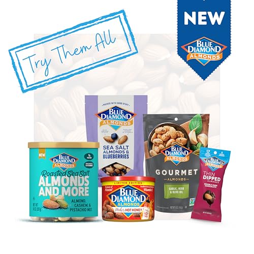 Blue Diamond Almonds Low Sodium Lightly Salted Snack Nuts, 40 Oz Resealable Bag (Pack of 1)