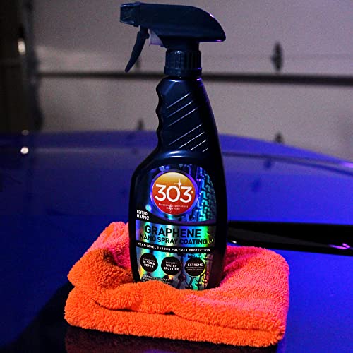 303 Products Graphene Nano Spray Coating - Enhanced Gloss Finish & Depth, Water Repellent Spray, UV Resistant, Helps Prevent Scratches, Beyond Ceramic Coating for Cars, Car Detailing Spray, 15.5oz.