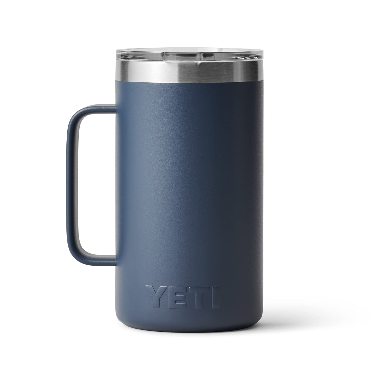 YETI Rambler 24 oz Mug, Vacuum Insulated, Stainless Steel with MagSlider Lid, Black